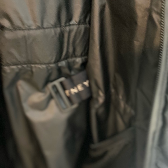 Adidas by Stella Mccartney Black Long Puffer Coat Sz - Lg - Picture 10 of 12